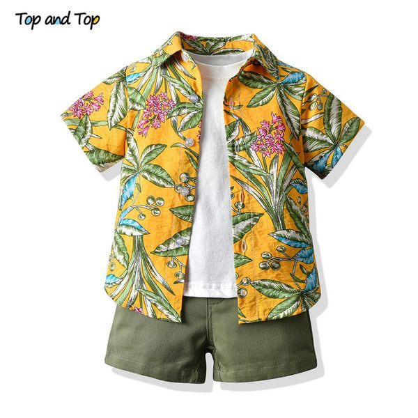 and hawaiian style kids boys casual outfit short sleeve cotton tshirt+printed shirt+shorts children 3pcs suits for beach t200707, White
and hawaiian style kids boys casual outfit short sleeve cotton tshirt+printed shirt+shorts children 3pcs suits for beach t200707, White