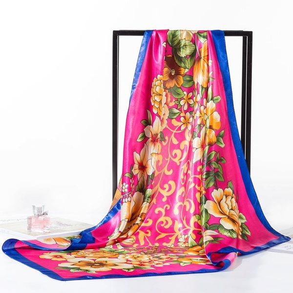 scarves autumn arrival vintage female square scarf floral print woman 90*90, Blue;gray
scarves autumn arrival vintage female square scarf floral print woman 90*90, Blue;gray