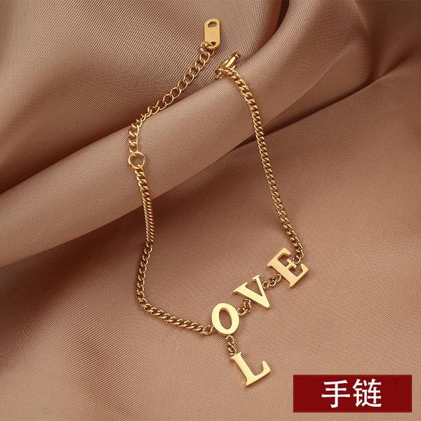 charm bracelets fashion jewelry rose gold titanium bracelet, love letter steel bracelet, Golden;silver
charm bracelets fashion jewelry rose gold titanium bracelet, love letter steel bracelet, Golden;silver