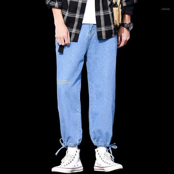 handsome fashion summer tight-lipped slack leg ankle-length wide daddy pants comfortable jeans in blue and black a10111
handsome fashion summer tight-lipped slack leg ankle-length wide daddy pants comfortable jeans in blue and black a10111