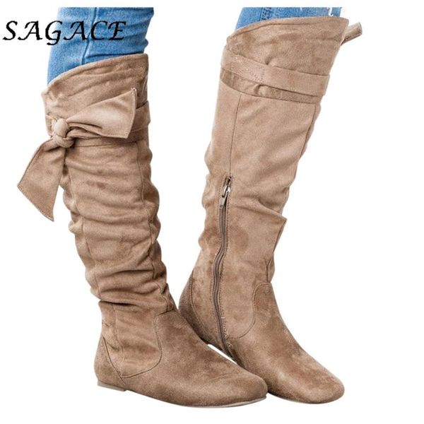 sagace shoes ladies high leg boots plus size women square heels shoes zipper boots ladies bownot for winter flock, Black
sagace shoes ladies high leg boots plus size women square heels shoes zipper boots ladies bownot for winter flock, Black