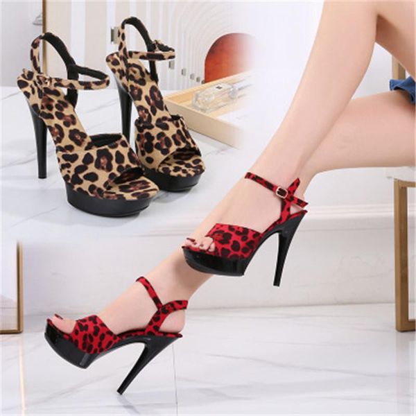2020 stiletto leopard sandals women shoes high-heeled 13/15cm nightclub show shoes female banquet wedding plus 34-43, Black
2020 stiletto leopard sandals women shoes high-heeled 13/15cm nightclub show shoes female banquet wedding plus 34-43, Black