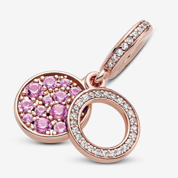 luxury 2020 new 925 sterling silver beads sparkling pink disc double dangle charm fit original pandora bracelet christmas jewelry fashion de, Black
luxury 2020 new 925 sterling silver beads sparkling pink disc double dangle charm fit original pandora bracelet christmas jewelry fashion de, Black