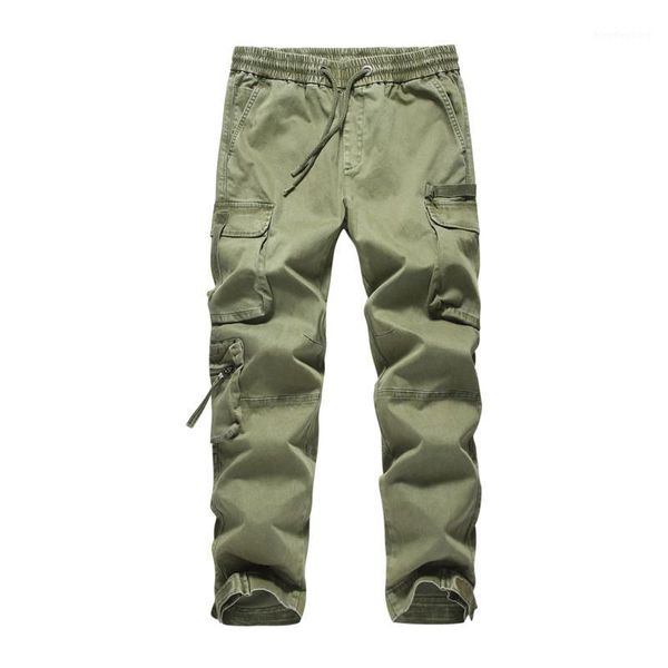 men elastic waist multi-pocket cargo pants style tactical male cotton loose casual joggers sweatpants overalls trousers1, Black
men elastic waist multi-pocket cargo pants style tactical male cotton loose casual joggers sweatpants overalls trousers1, Black