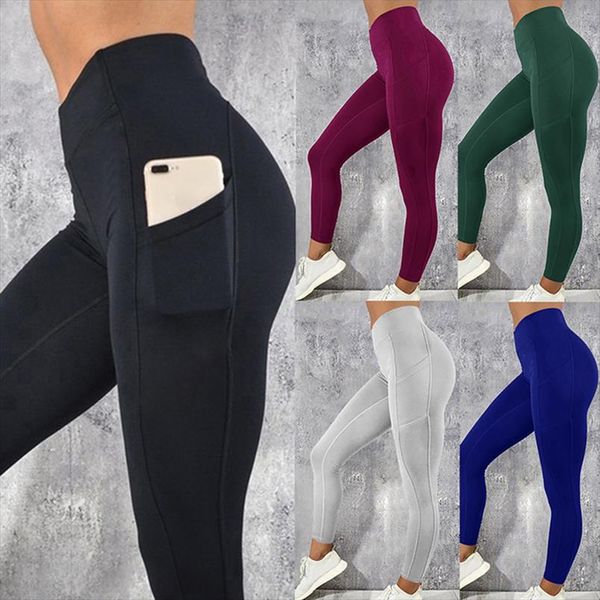 women gym leggings fitness push up high waist pocket workout slim leggins fashion casual mujer pencil pants, Black
women gym leggings fitness push up high waist pocket workout slim leggins fashion casual mujer pencil pants, Black