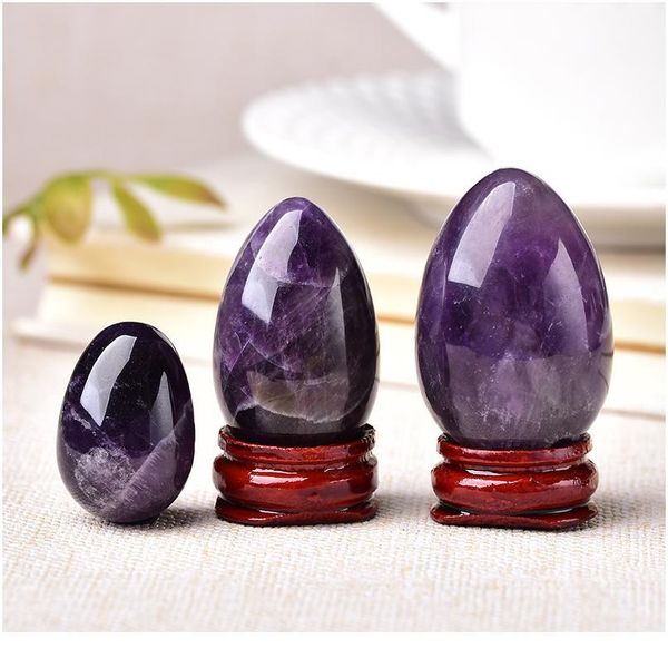 amethyst egg crystal quartz reiki ornament natural stone healing quartz home decorative energy stone ore mineral orname jlldln, Black
amethyst egg crystal quartz reiki ornament natural stone healing quartz home decorative energy stone ore mineral orname jlldln, Black