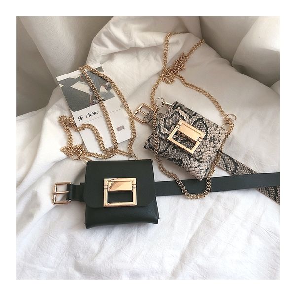 snakeskin fashionable small waist women's ins wind chain mini bag fashion with skirt coat belt, Black;brown
snakeskin fashionable small waist women's ins wind chain mini bag fashion with skirt coat belt, Black;brown