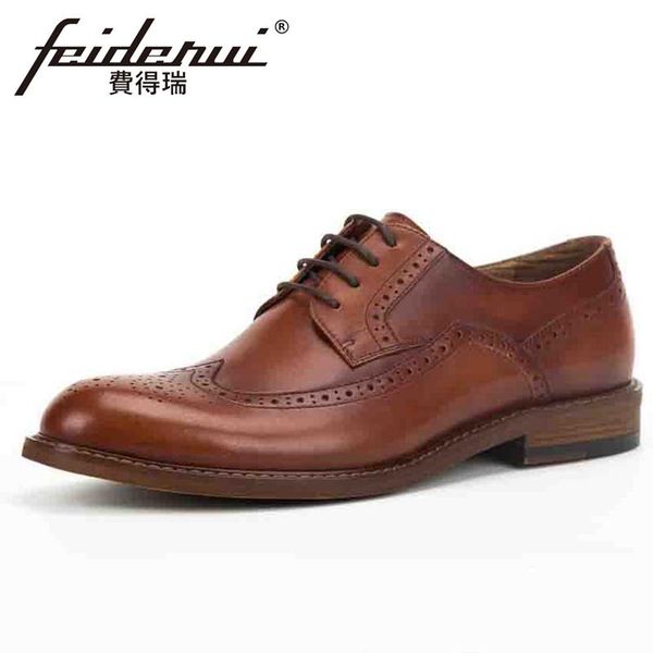 british design genuine leather men's handmade formal office oxfords round toe lace up man wedding wingtip brogues shoes kud278, Black
british design genuine leather men's handmade formal office oxfords round toe lace up man wedding wingtip brogues shoes kud278, Black