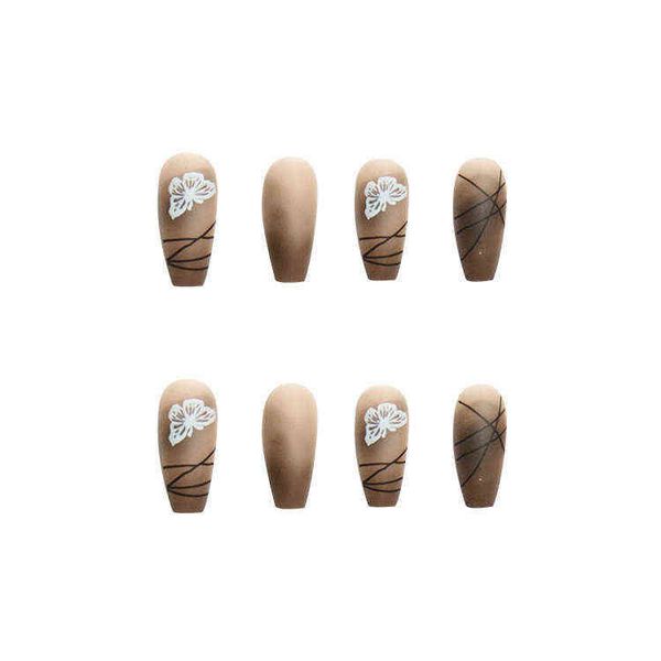 false nails 24pcs white butterfly nail patch glue type removable long paragraph fashion manicure save time false sana889 220225, Red;gold
false nails 24pcs white butterfly nail patch glue type removable long paragraph fashion manicure save time false sana889 220225, Red;gold