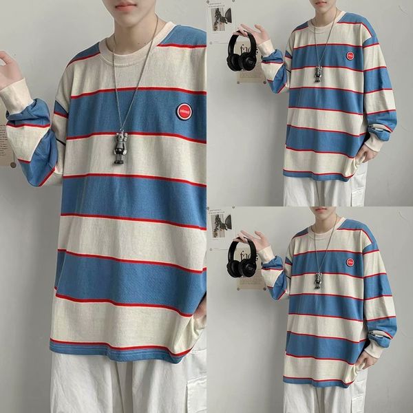 shnbc с длинными рукавами футболки top моды и корейский стиль весной sweatermen осенние sweatert рубашка новая пара случайных полосатый свит, Black
shnbc с длинными рукавами футболки top моды и корейский стиль весной sweatermen осенние sweatert рубашка новая пара случайных полосатый свит, Black