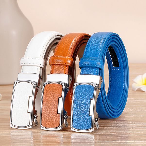 automatic buckle fashion versatile simple blue women's white jeans green belt leather yellow, Black;brown
automatic buckle fashion versatile simple blue women's white jeans green belt leather yellow, Black;brown