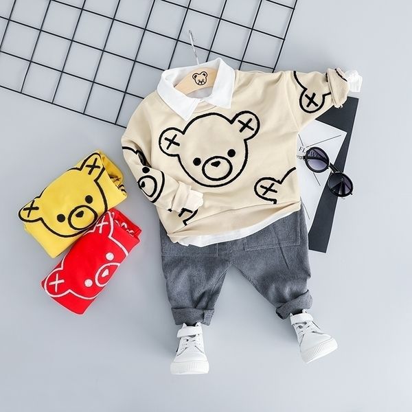 hylkidhuose toddler infant clothes suits spring baby girls boys clothing sets cartoon t shirt pants kids children costume y200325, White
hylkidhuose toddler infant clothes suits spring baby girls boys clothing sets cartoon t shirt pants kids children costume y200325, White
