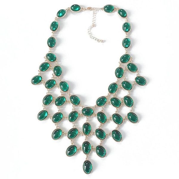 pendant necklaces fashion statement green opal white pearl collar sweet necklace wedding party jewelry, Silver
pendant necklaces fashion statement green opal white pearl collar sweet necklace wedding party jewelry, Silver