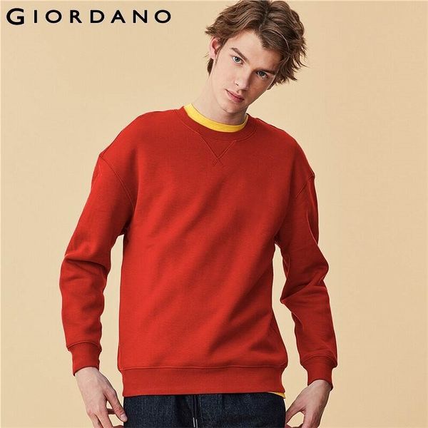 giordano men sweatshirts solid thick fleece lined sweatshirt ribbed crewneck long sleeves sudaderas hombre 01020605 201127, Black
giordano men sweatshirts solid thick fleece lined sweatshirt ribbed crewneck long sleeves sudaderas hombre 01020605 201127, Black