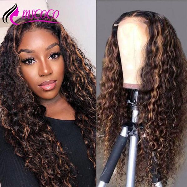 lace wigs mscoco water wave wig highlight front human hair pre plucked frontal 200 density ombre colored, Black;brown
lace wigs mscoco water wave wig highlight front human hair pre plucked frontal 200 density ombre colored, Black;brown