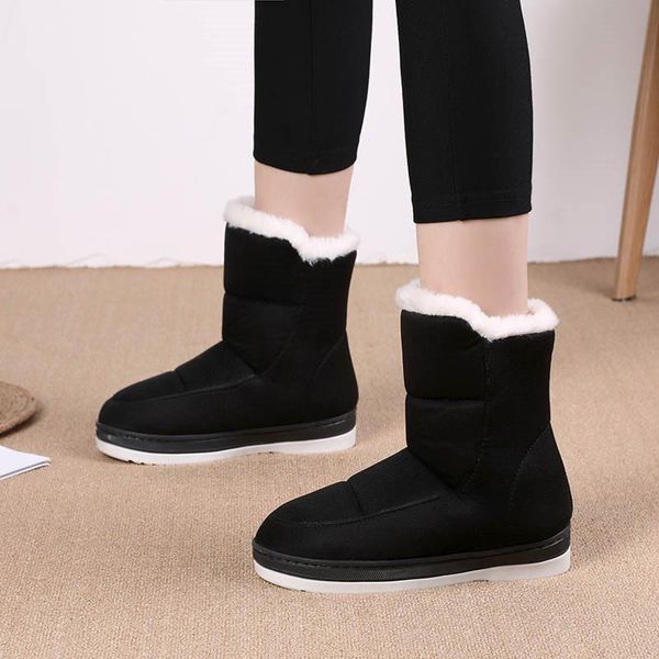 lsewilly ankle boots snow boots women flats winter fashion warm winter short new women shoes plush insole shoes, Black
lsewilly ankle boots snow boots women flats winter fashion warm winter short new women shoes plush insole shoes, Black