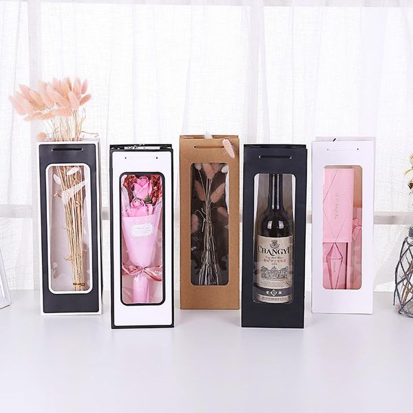 gift wrap 12pcs christmas red wine bag single flower vertical rectangular wedding transparent hand-held packaging paper
gift wrap 12pcs christmas red wine bag single flower vertical rectangular wedding transparent hand-held packaging paper