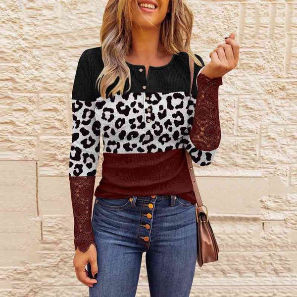 women blouse lace long sleeve shirts autumn winter elegant fashion leopard casual blouses ladies tunic front button slim shirt, White
women blouse lace long sleeve shirts autumn winter elegant fashion leopard casual blouses ladies tunic front button slim shirt, White