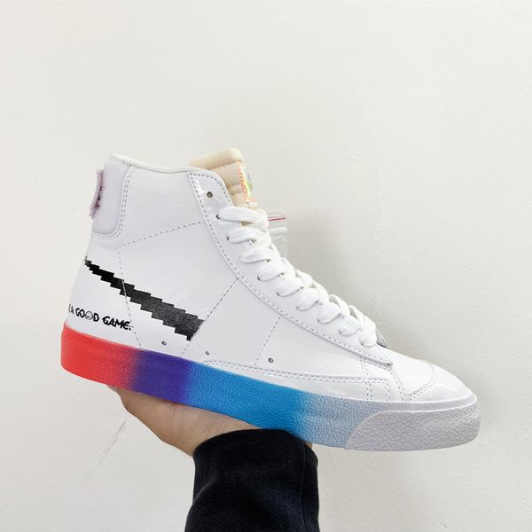 new arrival blazer mid have a good game 77 vintage b simmons reaper hallows eve sports skateboard shoe sneakers mens trainers, White;red
new arrival blazer mid have a good game 77 vintage b simmons reaper hallows eve sports skateboard shoe sneakers mens trainers, White;red