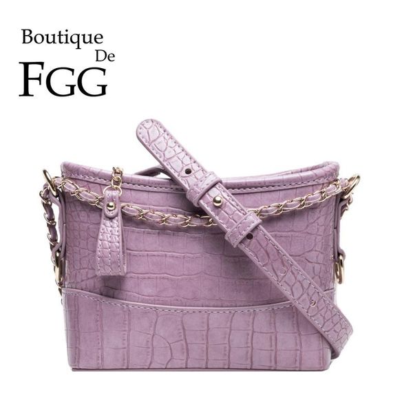 boutique de fgg crocodile pattern pu leather women chain shoulder handbags fashion crossbody bag ladies casual totes bag
boutique de fgg crocodile pattern pu leather women chain shoulder handbags fashion crossbody bag ladies casual totes bag