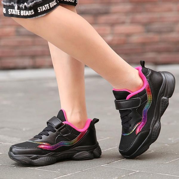children sports shoe girls casual shoes breathable student tennis sneakers girl travel bottom non-slip running shoes kdis, Black
children sports shoe girls casual shoes breathable student tennis sneakers girl travel bottom non-slip running shoes kdis, Black