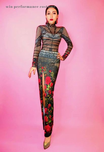 stage wear split skirt slit dress cheongsam mesh gauze net lace rose pattern bithday single lady party club carnival moments bar, Black;red
stage wear split skirt slit dress cheongsam mesh gauze net lace rose pattern bithday single lady party club carnival moments bar, Black;red
