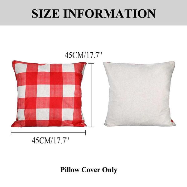 cushion/decorative pillow 45x45cm plaid throw cover decorative black and white cushion cotton linen case sofa decor
cushion/decorative pillow 45x45cm plaid throw cover decorative black and white cushion cotton linen case sofa decor