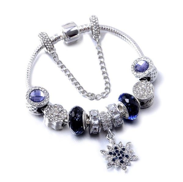 diy blue star style 3mm snake bone bracelet suitable for pandora style women's bracelet jewelry, Black
diy blue star style 3mm snake bone bracelet suitable for pandora style women's bracelet jewelry, Black
