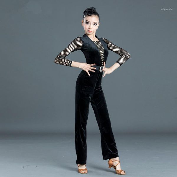 new high-end latin dance clothing children perform dance skirts velvet trousers girls professional competition practice clothes1, Black;red
new high-end latin dance clothing children perform dance skirts velvet trousers girls professional competition practice clothes1, Black;red
