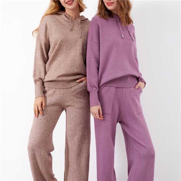 women's tracksuits colorfaith 2021 autumn winter women sets 2 pieces hooded sweater pullovers wide leg long pants warm tracksuit suits, Gray
women's tracksuits colorfaith 2021 autumn winter women sets 2 pieces hooded sweater pullovers wide leg long pants warm tracksuit suits, Gray