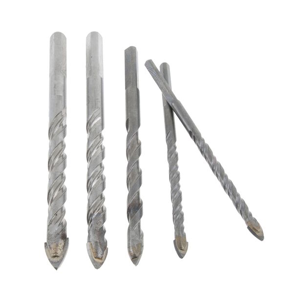 set of 5 pcs multi-purpose glass drill bits wood concrete quartz sand blasted extremely durable, withstand friction of drilling into glass
set of 5 pcs multi-purpose glass drill bits wood concrete quartz sand blasted extremely durable, withstand friction of drilling into glass