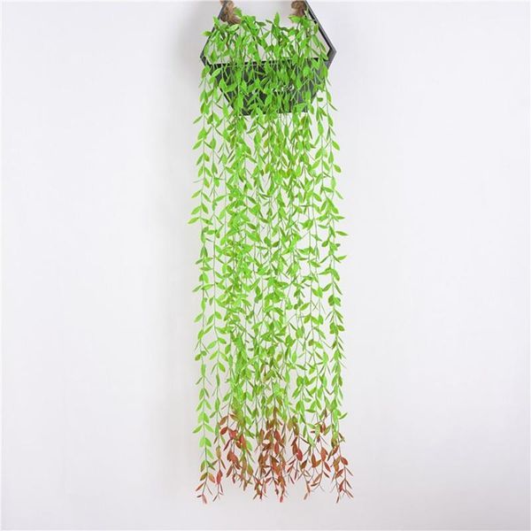 decorative flowers & wreaths artificial plants weeping willow leaves wall vines simulation leaf for home office decoration planta room decor
decorative flowers & wreaths artificial plants weeping willow leaves wall vines simulation leaf for home office decoration planta room decor