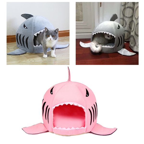 shark pet house washable shark pet bed yurt sleeping bag with removable cushion for small medium size cats dogs puppies, waterproof bottom
shark pet house washable shark pet bed yurt sleeping bag with removable cushion for small medium size cats dogs puppies, waterproof bottom