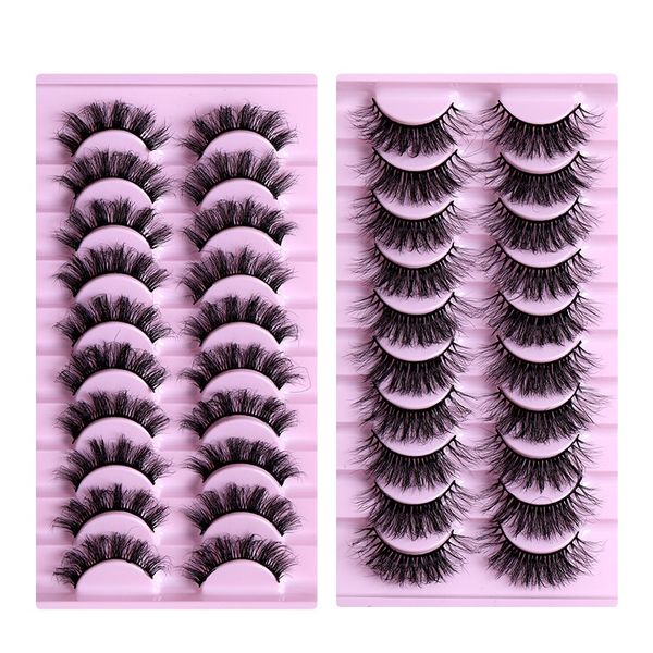 soft light thick natural mink false eyelashes 10 pairs set curling up crisscross 3d fake lashes handmade reusable eyelash extensions easy to
soft light thick natural mink false eyelashes 10 pairs set curling up crisscross 3d fake lashes handmade reusable eyelash extensions easy to