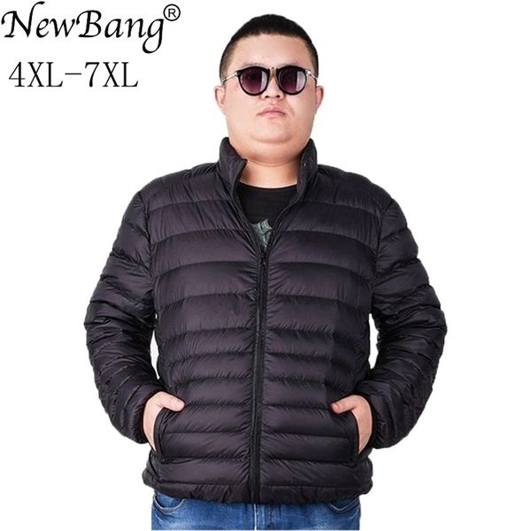 newbang brand plus 7xl ultra light down jacket men lightweight men's down coat male warm portable windbreaker feather parka 201104, Black
newbang brand plus 7xl ultra light down jacket men lightweight men's down coat male warm portable windbreaker feather parka 201104, Black