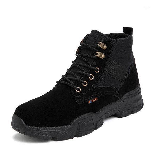 new men boots vintage suede leather western ankle boots men waterproof autumn winter casual shoes basic canvas 38-441, Black
new men boots vintage suede leather western ankle boots men waterproof autumn winter casual shoes basic canvas 38-441, Black
