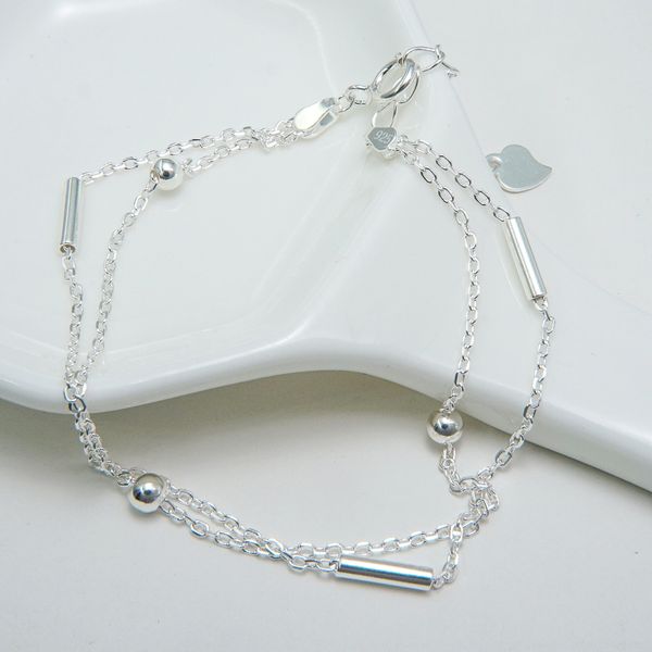 kfu7t korean sterling silver women's s925 bracelet bead of versatile double-layer round version tube bracelet simple and thinversatile, Golden;silver
kfu7t korean sterling silver women's s925 bracelet bead of versatile double-layer round version tube bracelet simple and thinversatile, Golden;silver