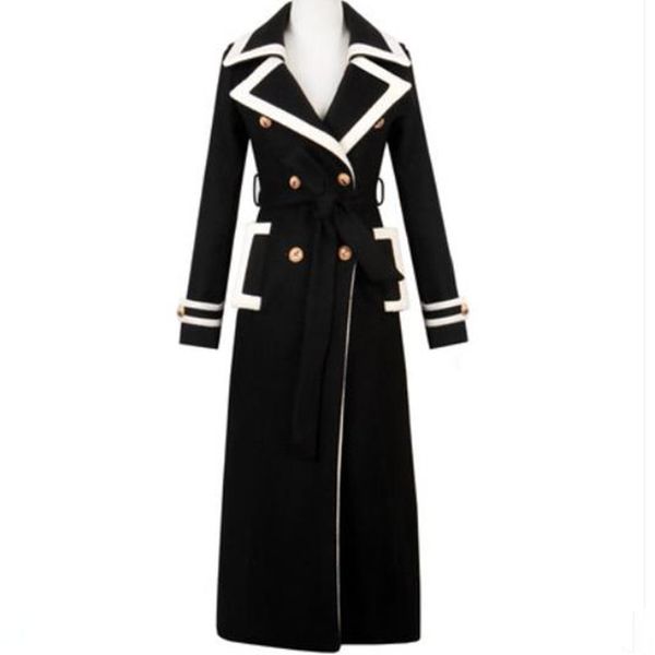 double breasted woolen coat long cashmere warm woolen coats elegant casual warm jacketx1020, Black
double breasted woolen coat long cashmere warm woolen coats elegant casual warm jacketx1020, Black