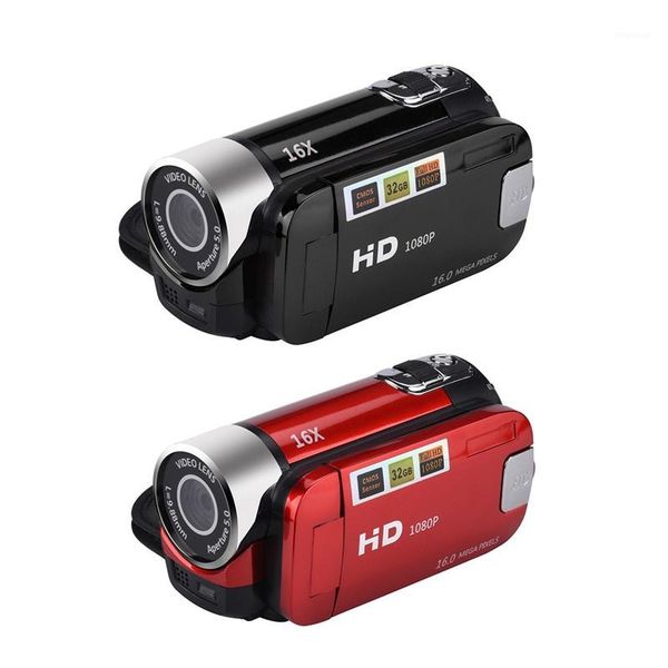 2pcs 2.4 inch tft sn 16x digital zoom dv 1080p handheld camera cmos sensor up to 32 gb sd - black & red1 cameras
2pcs 2.4 inch tft sn 16x digital zoom dv 1080p handheld camera cmos sensor up to 32 gb sd - black & red1 cameras