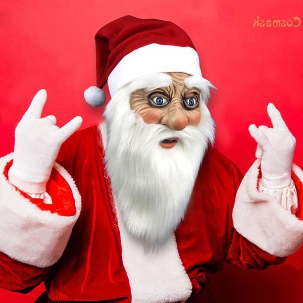 santa cosmask christmas claus ornamen suit hat natural latex blue eyes merry xmas decor costume mask cosplay
santa cosmask christmas claus ornamen suit hat natural latex blue eyes merry xmas decor costume mask cosplay