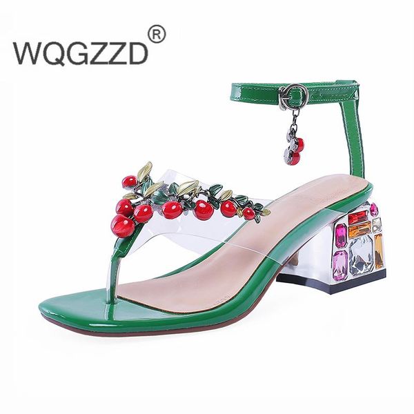 2020 new summer high heel shoes women's gladiator sandals patent leather cherry sweet dating shoes ladies sandals size 43, Black
2020 new summer high heel shoes women's gladiator sandals patent leather cherry sweet dating shoes ladies sandals size 43, Black