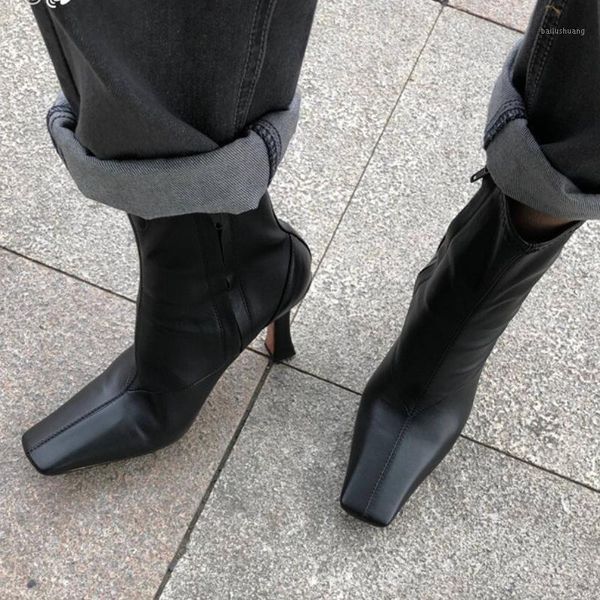slim stretch ankle boots for women square toe black sock boots square high heel winter shoes woman fashion bota feminina1
slim stretch ankle boots for women square toe black sock boots square high heel winter shoes woman fashion bota feminina1