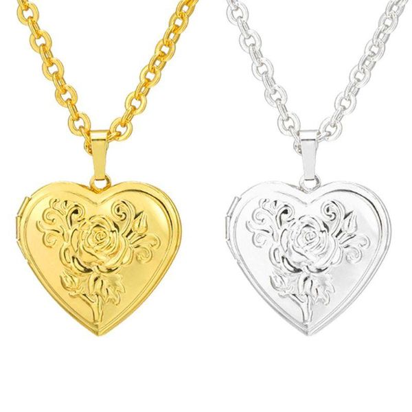 floating locket necklace vintage heart pendant jewelries chain women girls gifts k9fe, Silver
floating locket necklace vintage heart pendant jewelries chain women girls gifts k9fe, Silver