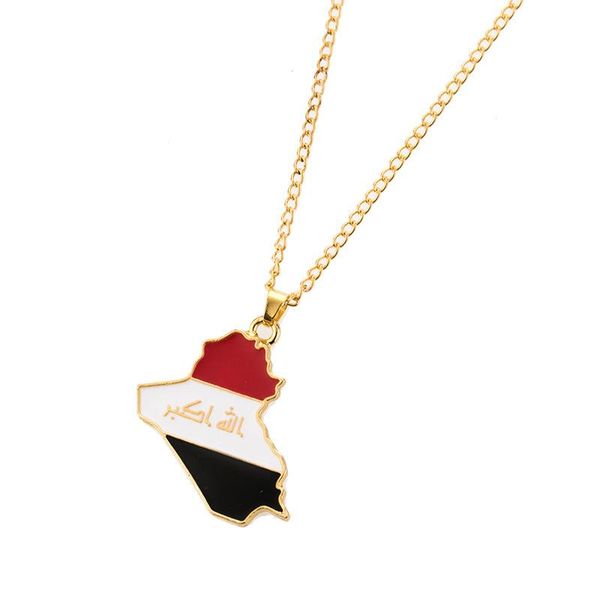 alloy country map flag necklace iraq map pendant necklace for women girls boys jewelry accessories -mx8, Silver
alloy country map flag necklace iraq map pendant necklace for women girls boys jewelry accessories -mx8, Silver