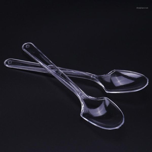 disposable dinnerware 100pcs plastic spoon transparent portable household kitchen tableware for ice cream dessert appetizer 2021231
disposable dinnerware 100pcs plastic spoon transparent portable household kitchen tableware for ice cream dessert appetizer 2021231