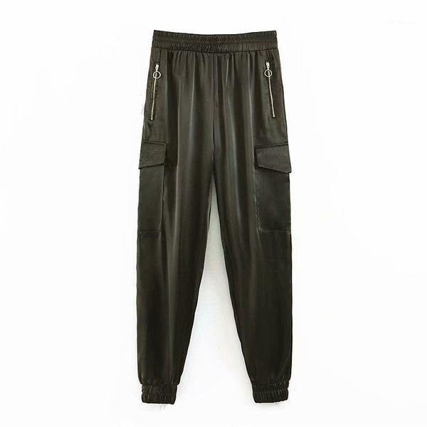 women elastic waist pockets zipper decoration harem pants femme chic ankle length leisure trousers casual safari pants p3231, Black;white
women elastic waist pockets zipper decoration harem pants femme chic ankle length leisure trousers casual safari pants p3231, Black;white