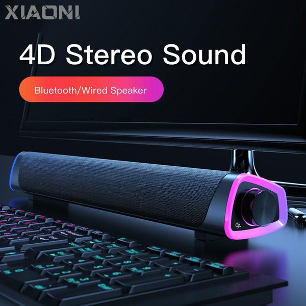 4d computer speaker bar stereo sound subwoofer bluetooth speaker for macbook lapnotebook pc music player wired loudspeaker
4d computer speaker bar stereo sound subwoofer bluetooth speaker for macbook lapnotebook pc music player wired loudspeaker