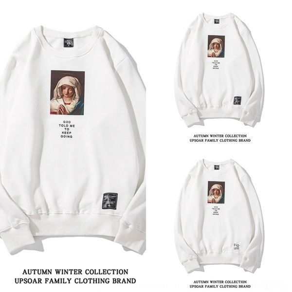 6mxji 2020 new and winter autumn fashion brand fashion personalized street godmother printed sweater cotton sweater tudcs, Black
6mxji 2020 new and winter autumn fashion brand fashion personalized street godmother printed sweater cotton sweater tudcs, Black