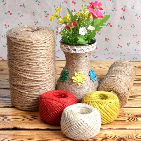 2mm 100m natural burlap hessian jute twine string tag label diy hang rope wedding home decorative crafts gift packing supplies1, Black;white
2mm 100m natural burlap hessian jute twine string tag label diy hang rope wedding home decorative crafts gift packing supplies1, Black;white