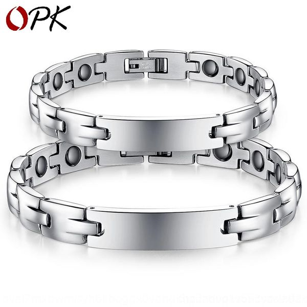 xco45 korean braceletbracelet accessories new personality magnet health titanium steel lovers fashion braceletsmooth fashion korean accessor, Golden;silver
xco45 korean braceletbracelet accessories new personality magnet health titanium steel lovers fashion braceletsmooth fashion korean accessor, Golden;silver
